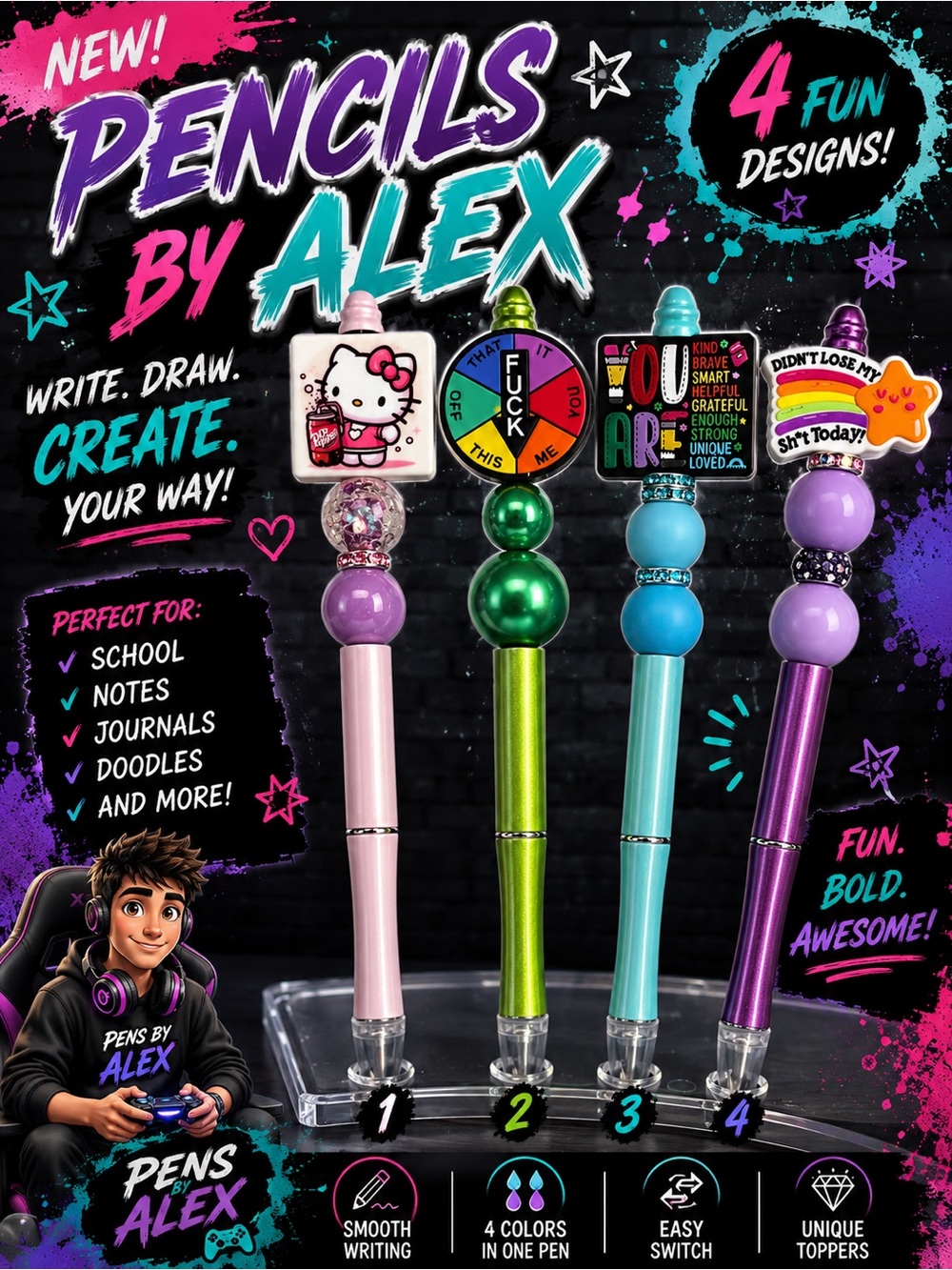 Pens By Alex - New Pencils